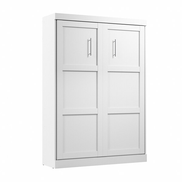 Bestar Pur 59W Full Murphy Bed in White